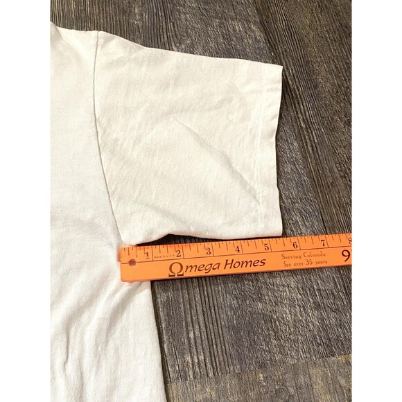 Vtg Smith & Wesson Mens T-Shirt Large Single Stitch USA Gun Graphic Tee Flaw - Picture 9 of 10